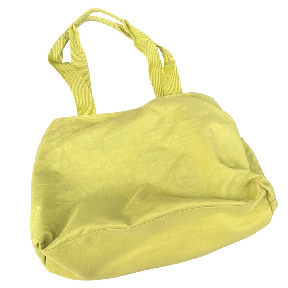 Travelers by Chico’s Green Nylon Tote Bold Blue Interior